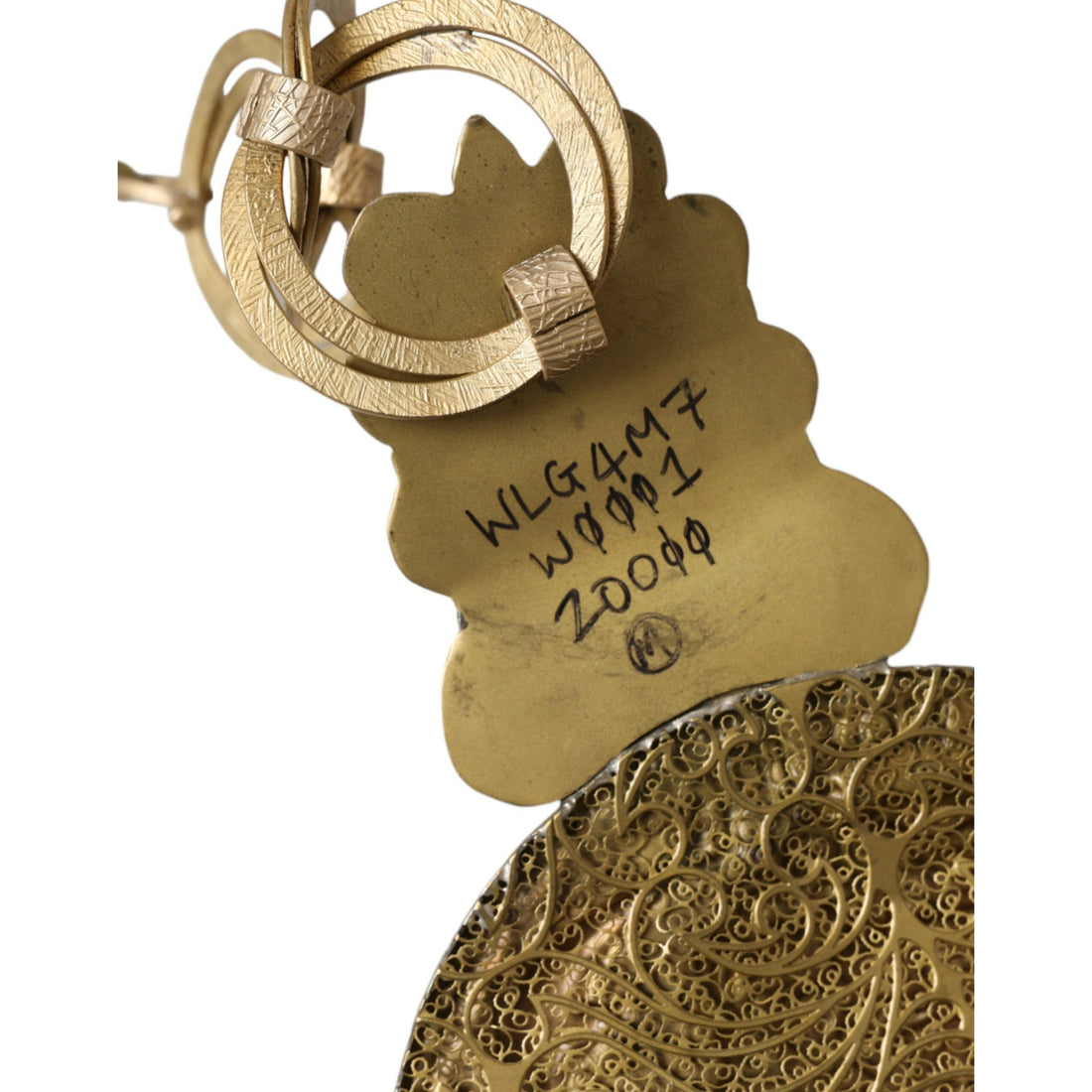 Dolce & Gabbana Gold Tone Brass Oversized Round Coin MONETE Belt