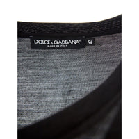 Dolce & Gabbana Elegant Black Wool T-Shirt - Chic Women's Top