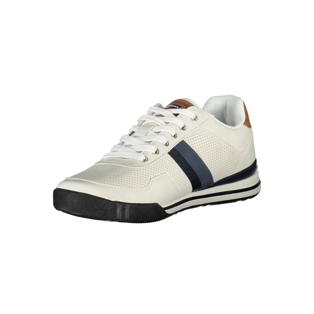 Carrera Sleek White Sneakers with Contrast Accents