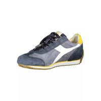 Diadora Contemporary Blue Lace-Up Sports Sneakers
