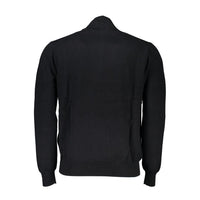 Harmont & Blaine Elegant Half-Zip Sweater with Embroidered Detail