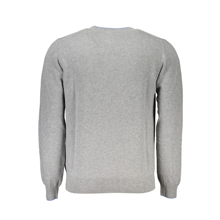 Harmont & Blaine Chic Crew Neck Sweater with Contrast Details