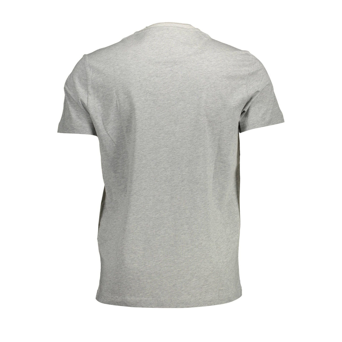 Harmont & Blaine Elegant Gray Cotton T-Shirt with Contrast Details