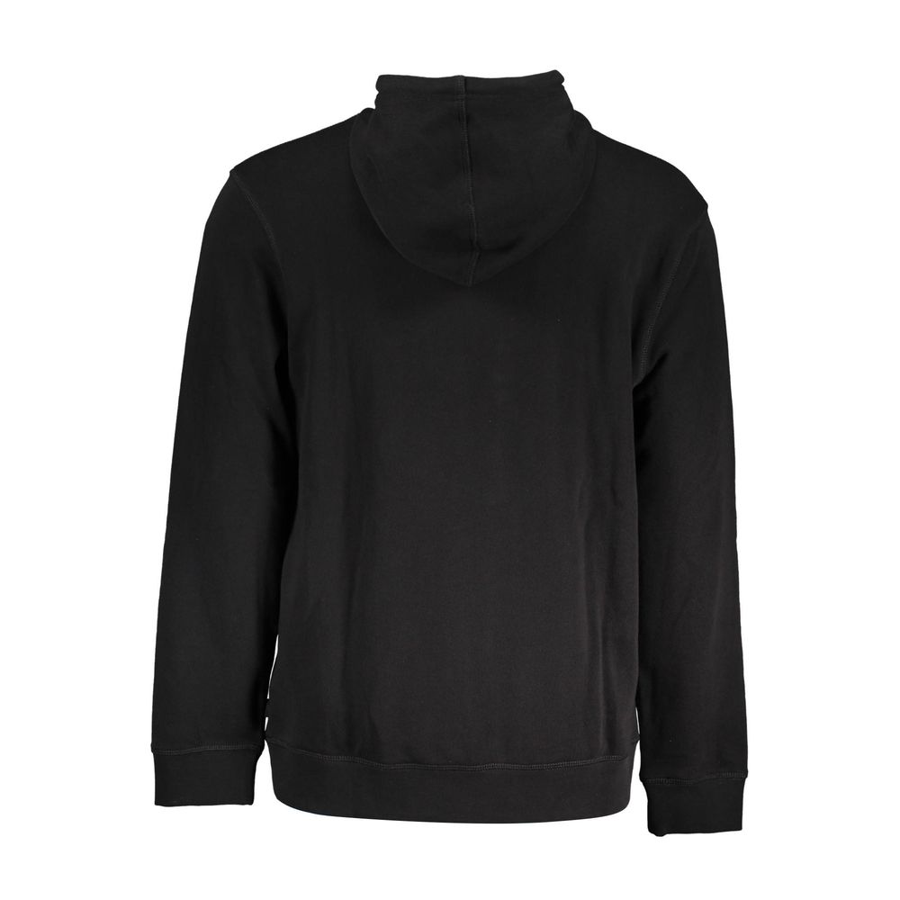 Hugo Boss Sleek Hooded Brushed Sweatshirt