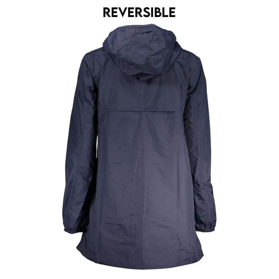 K-WAY Chic Reversible Hooded Long Sleeve Jacket