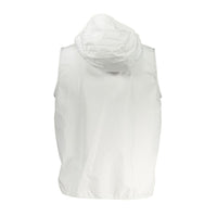 K-WAY Elegant Sleeveless White Zip-Up Jacket
