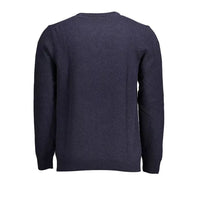 Lyle & Scott Classic Blue Wool Blend Sweater