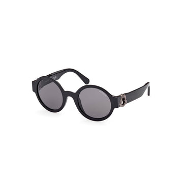 Moncler Chic Round Lens Pantographed Sunglasses