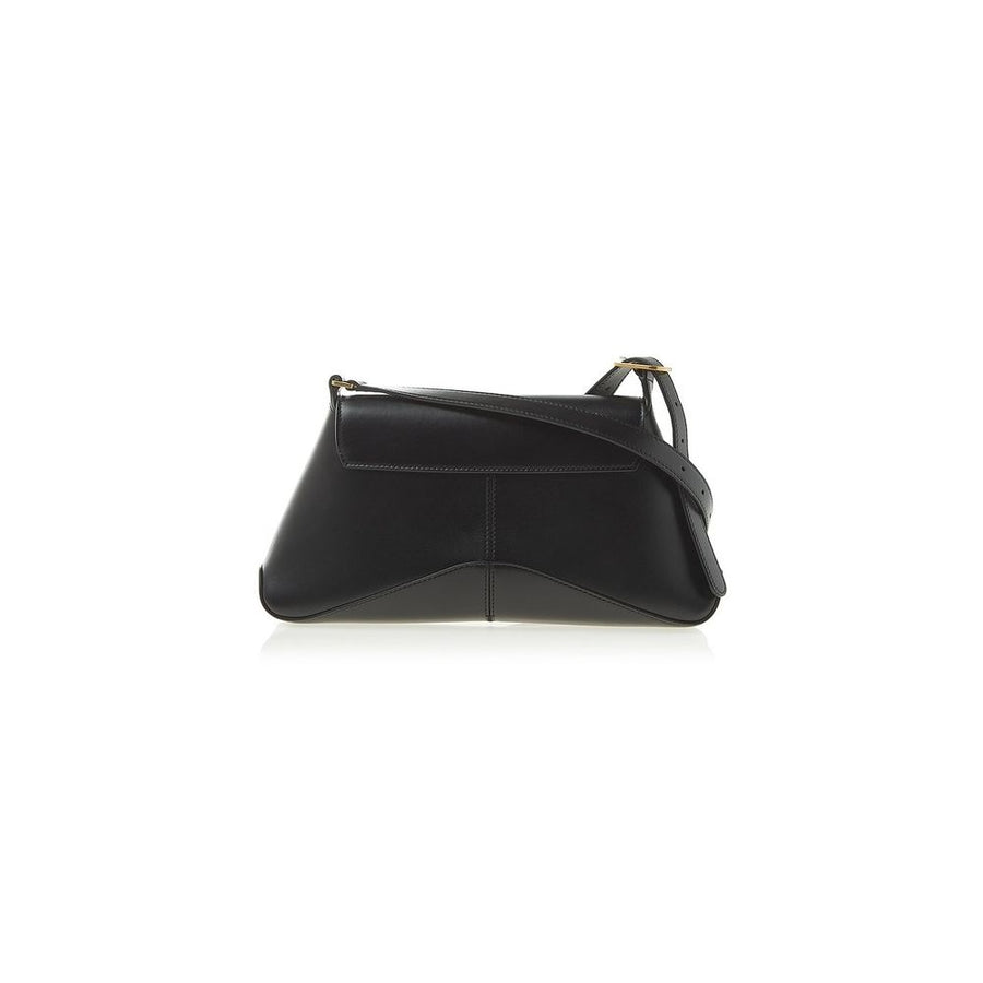 Balenciaga Elegant Crescent Leather Shoulder Bag