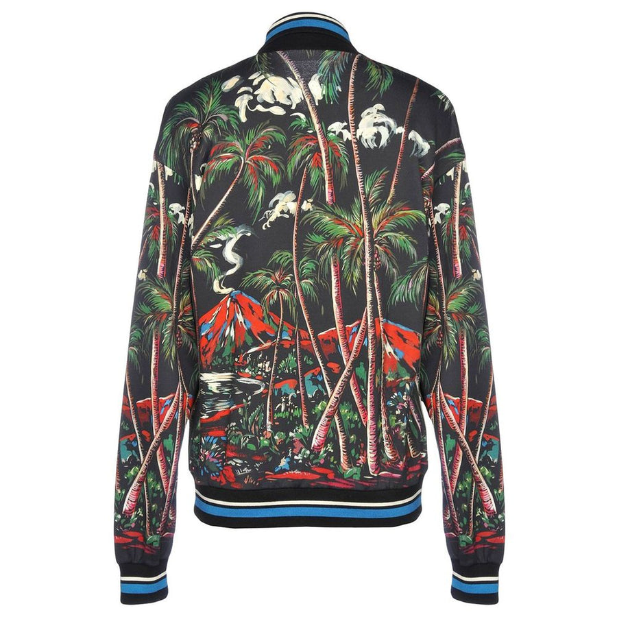Dolce & Gabbana Elegant Silk-Lined Multicolor Jacket