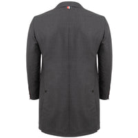 Thom Browne Exquisite Slim Fit Grey Chesterfield Overcoat
