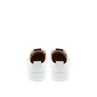 Christian Louboutin Elegant White Leather Sneakers