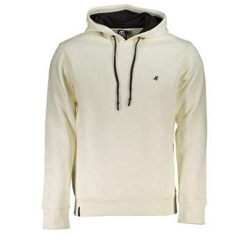 U.S. Grand Polo Elegant Hooded Sweatshirt with Embroidery Details