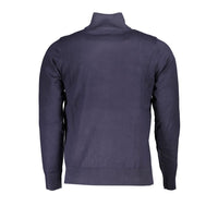 U.S. Grand Polo Chic Half-Zip Sweater with Elegant Embroidery
