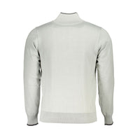 U.S. Grand Polo Elegant Half Zip Sweater with Contrast Details