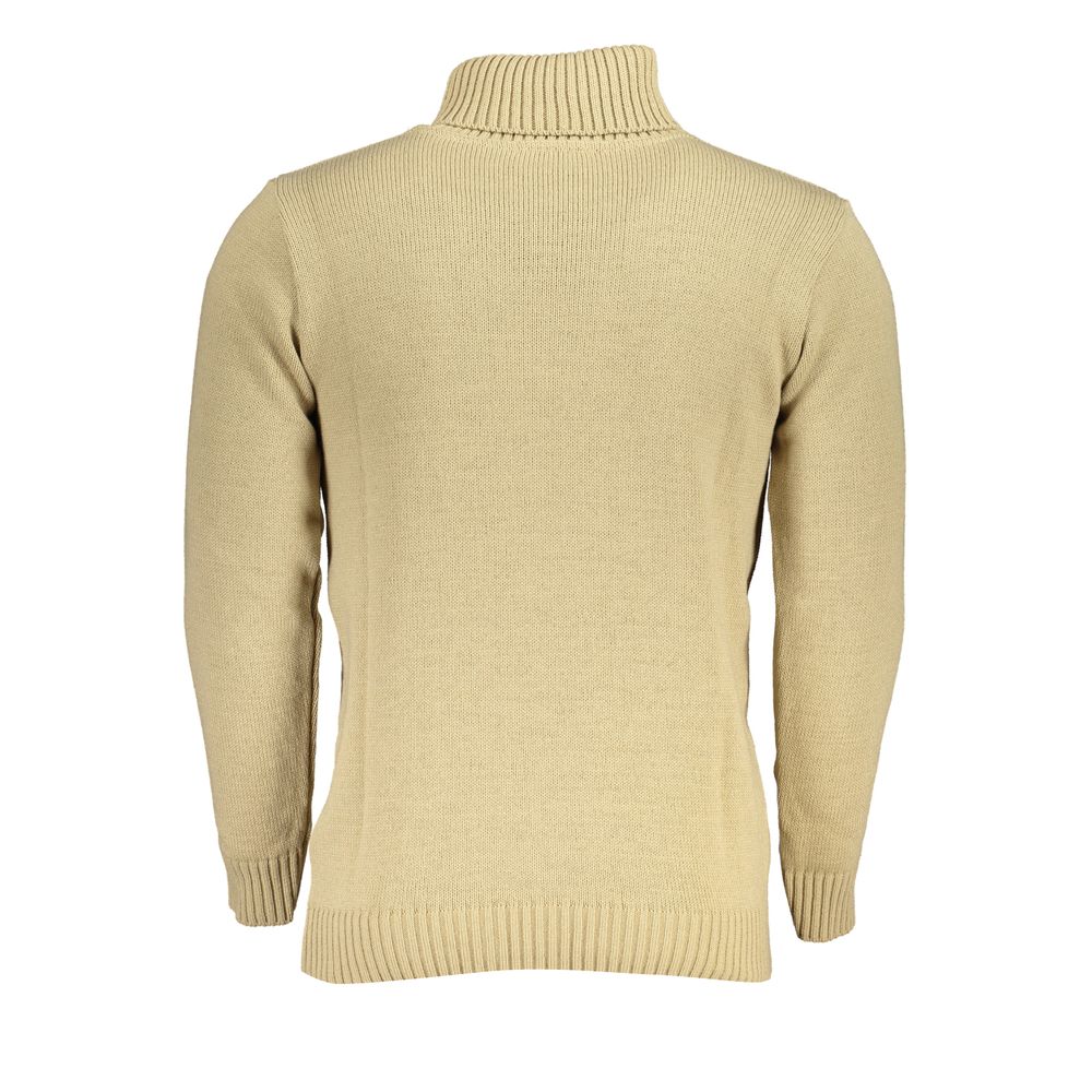 U.S. Grand Polo Chic Turtleneck Sweater with Embroidered Detail