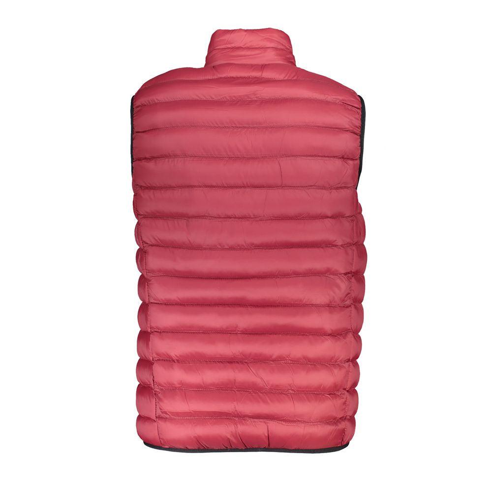 U.S. Grand Polo Sleek Sleeveless Pink Zip Jacket