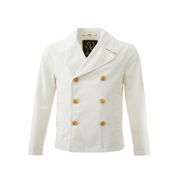 Sealup White Marine Style Double Breast Jacket