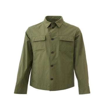 Sealup Elegant Green Cotton Saharan Jacket