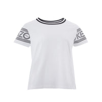 Kenzo Sleek White Logo Sleeve T-Shirt