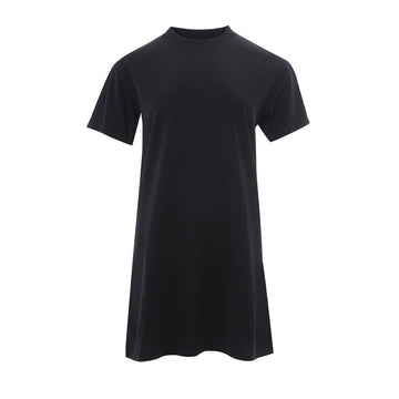 Kenzo Elegant Black Maxi T-Shirt Dress
