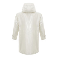 Sealup White Long Raincoat