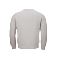 Gran Sasso Grey Cashmere Round neck Sweater