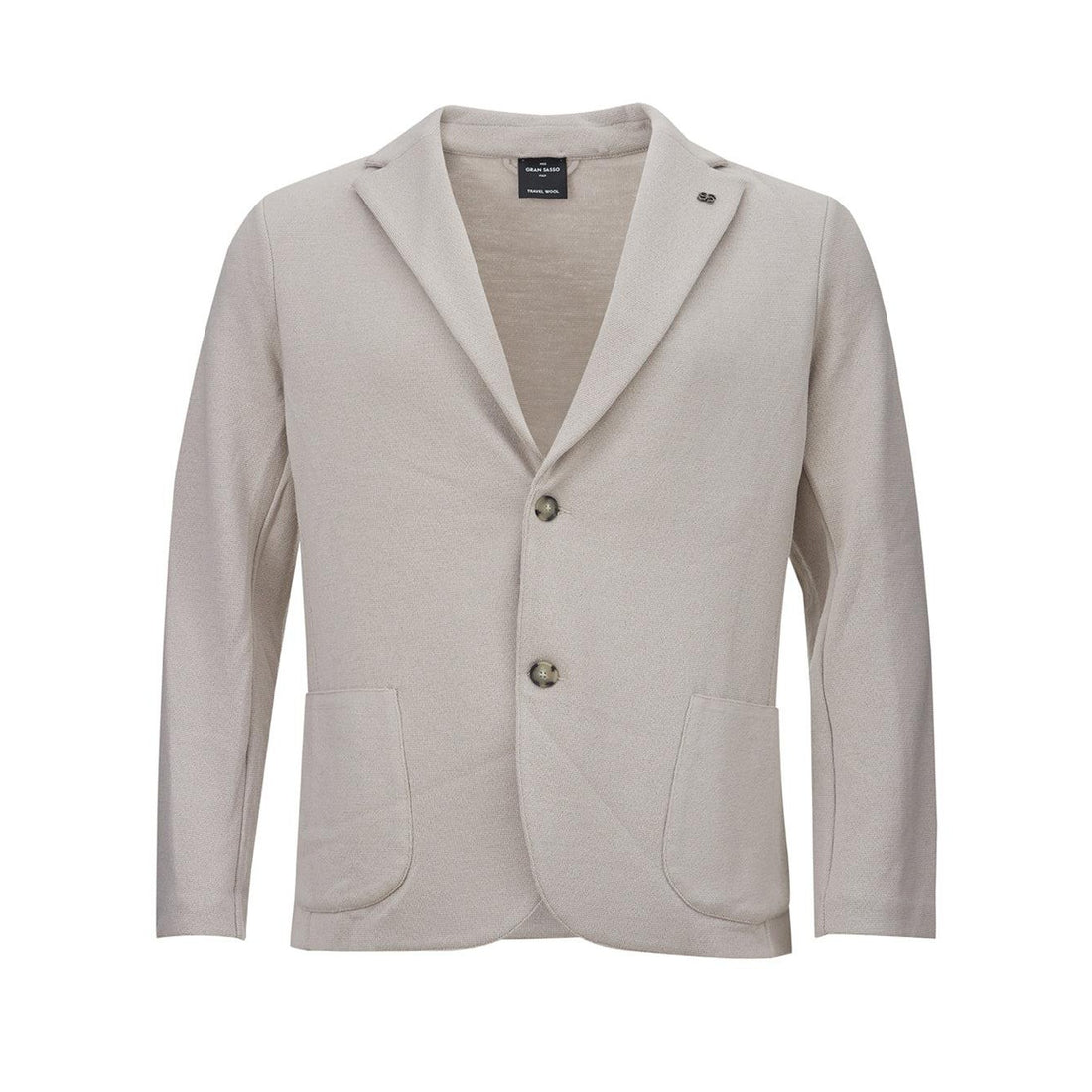 Gran Sasso Elegant Grey Wool Jacket