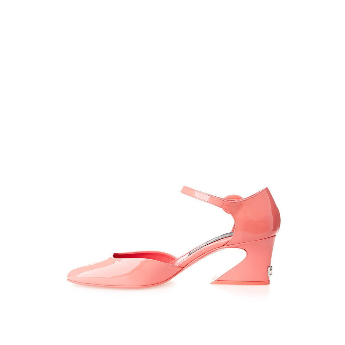 Dolce & Gabbana Pink Patent Leather Mary Jane Shoes