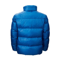 Add Regal Blue Quilted Puffy Jacket for Men