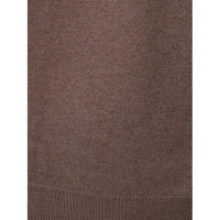 KANGRA Elegant Dove Grey Turtleneck Wool Blend Sweater