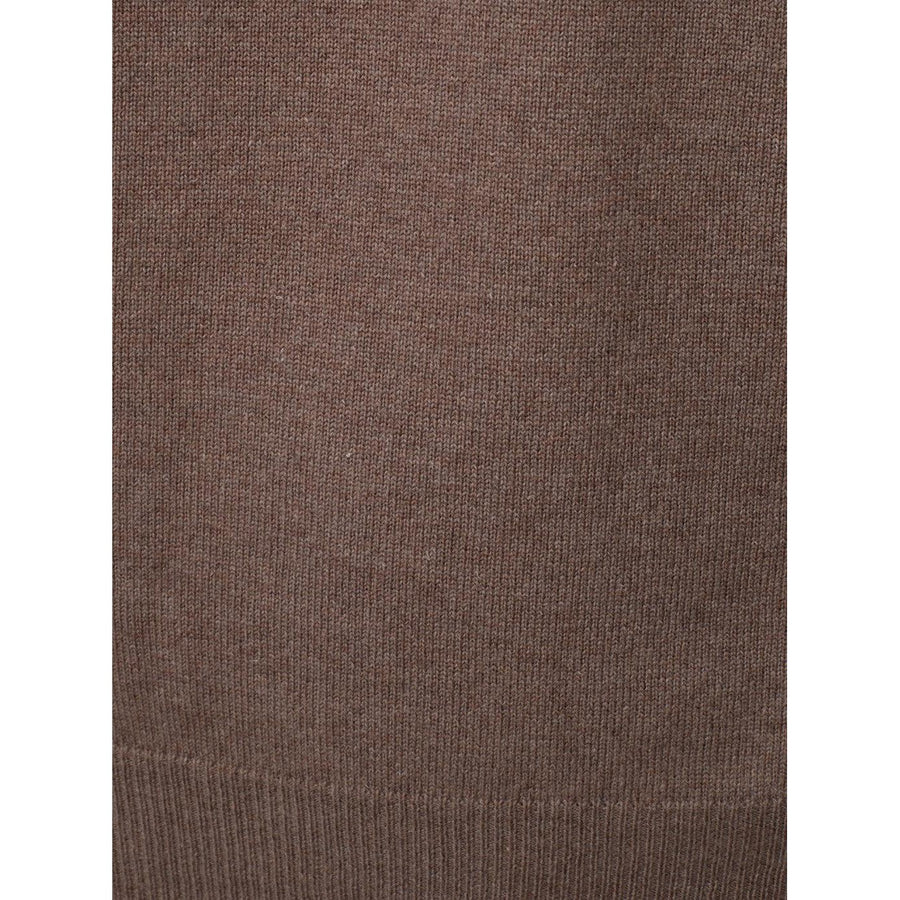KANGRA Elegant Dove Grey Turtleneck Wool Blend Sweater