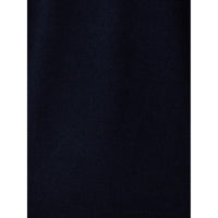 KANGRA Elegant Blue Wool Blend Round Neck Sweater