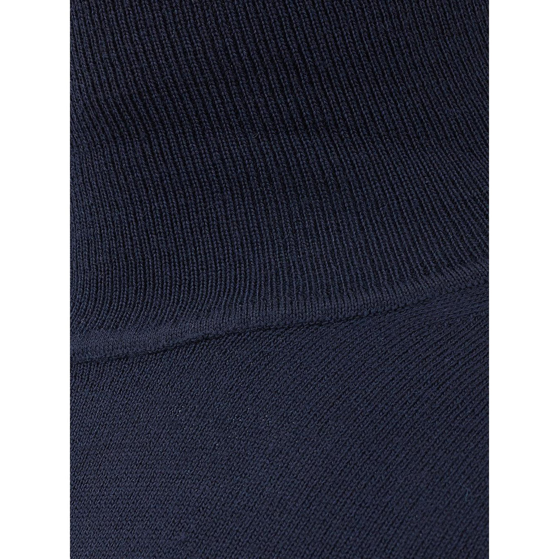 FERRANTE Elegant Blue Wool Turtleneck Sweater