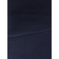 FERRANTE Elegant Blue Wool Turtleneck Sweater