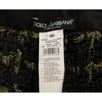 Dolce & Gabbana Black fabric shorts pants