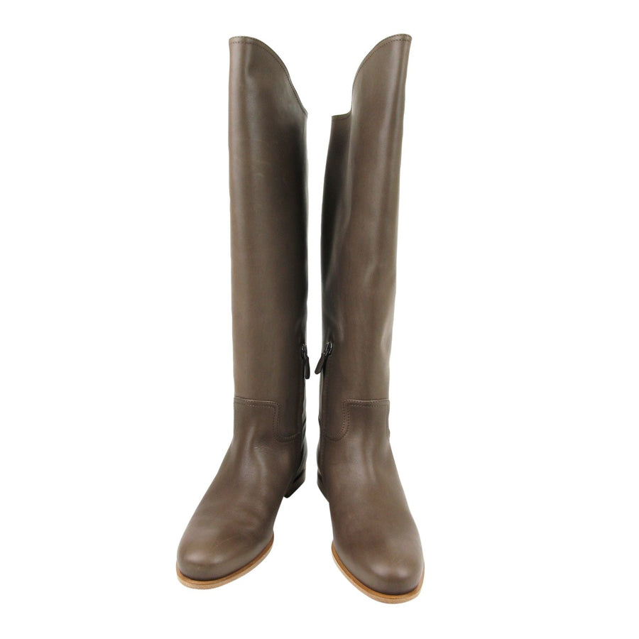 Bottega Veneta Women's Brown Leather Tall Boots