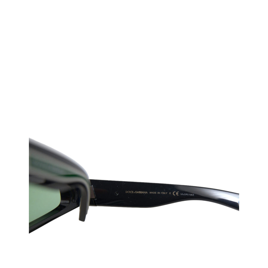 Dolce & Gabbana Sleek Men's Green-Lens Sunglasses