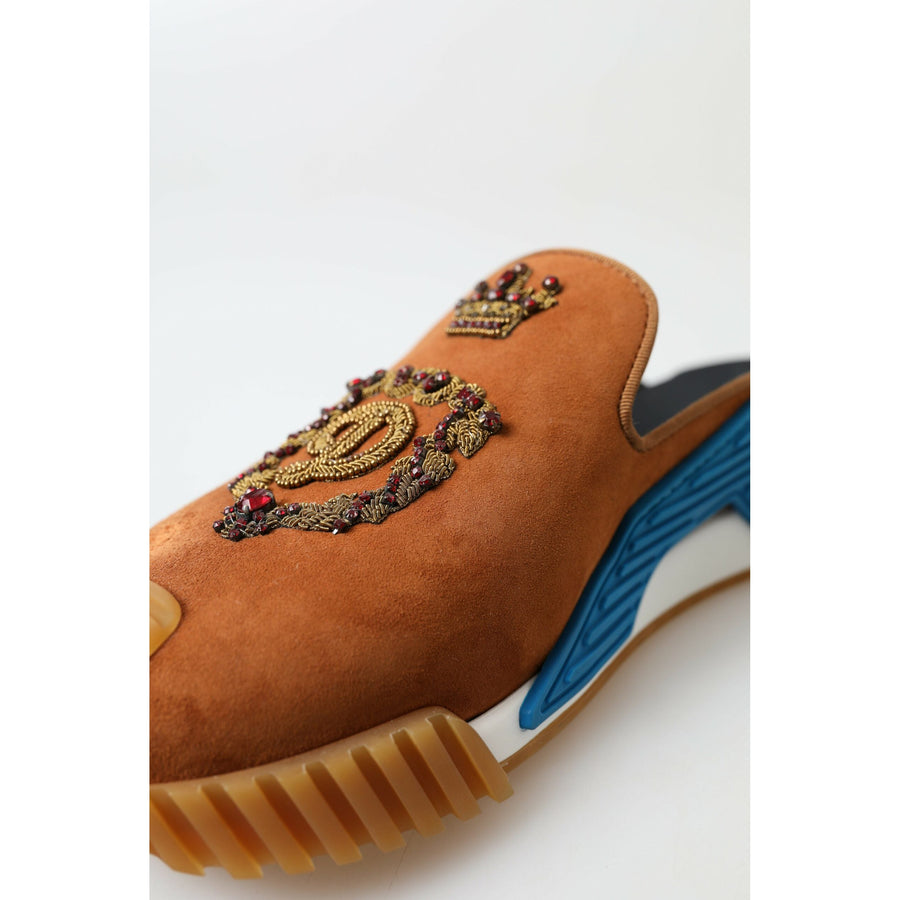 Dolce & Gabbana Elegant Multicolor NS1 Slide Sandals
