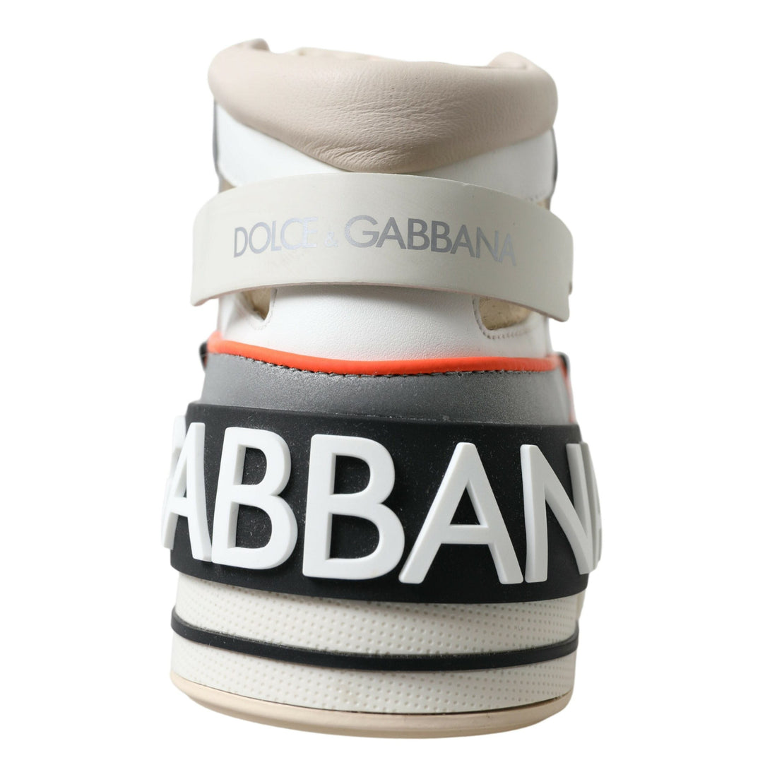 Dolce & Gabbana Multicolor Leather High Top Sneakers Shoes