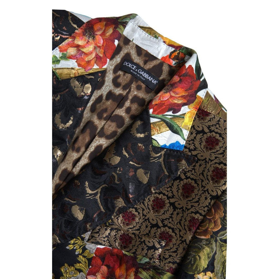 Dolce & Gabbana Elegant Multicolor Single Breasted Jacket