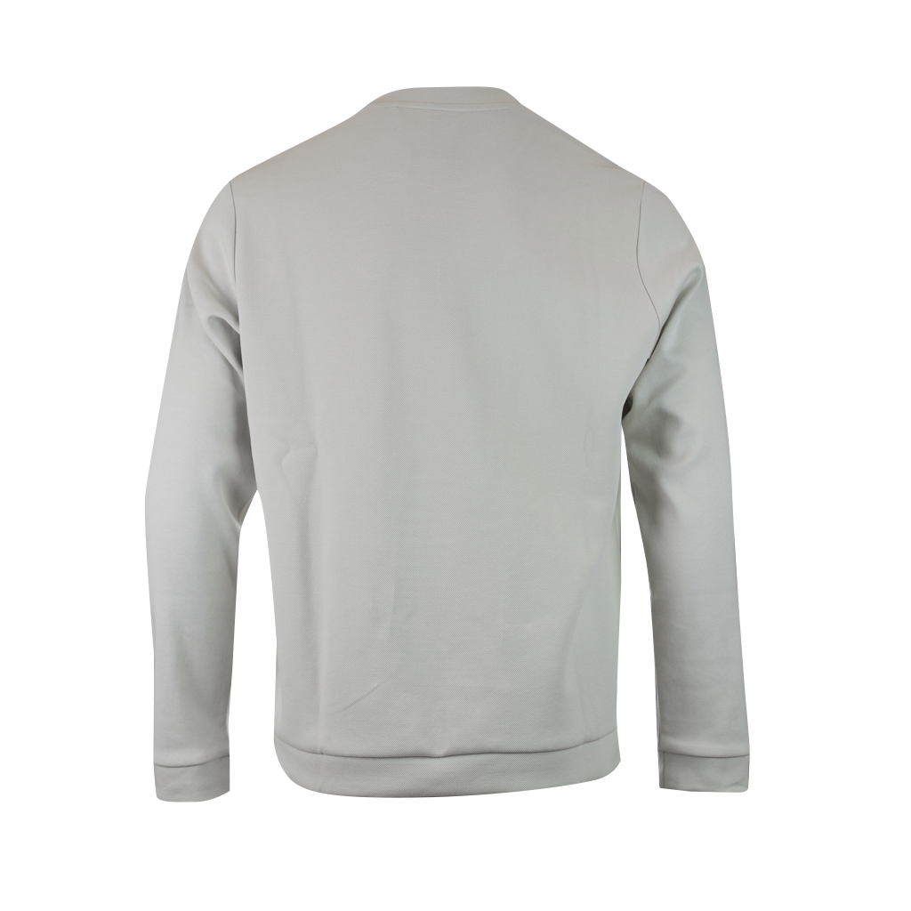 Hugo Boss Elegant Beige Cotton Sweatshirt