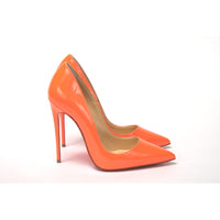 Christian Louboutin Neon Orange So Kate Patent High Heel