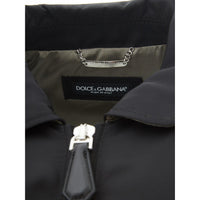 Dolce & Gabbana Black Bomber Jacket