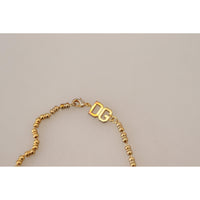 Dolce & Gabbana Elegant Gold Charm Chain Necklace