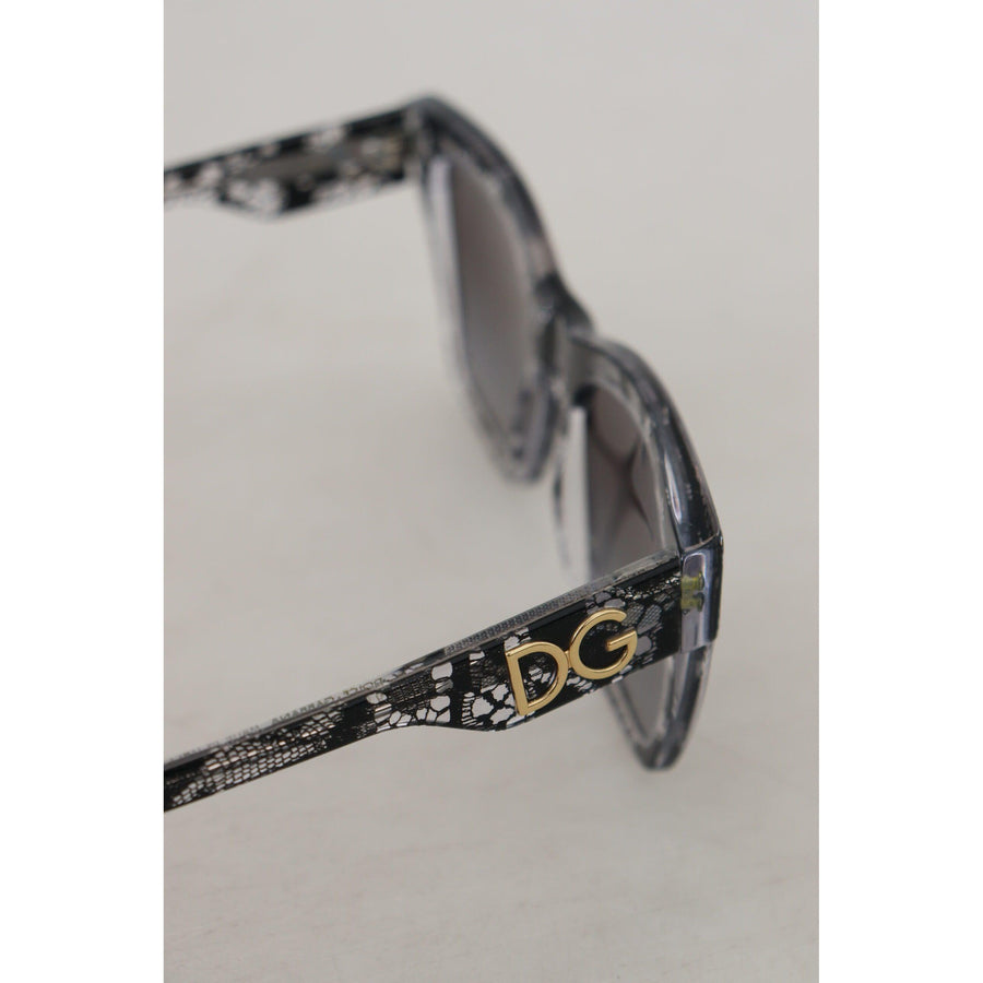 Dolce & Gabbana Chic Black Acetate Women's Sunglasses