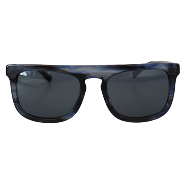 Dolce & Gabbana Elegant Blue Acetate Sunglasses for Women
