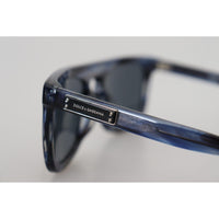 Dolce & Gabbana Elegant Blue Acetate Sunglasses for Women