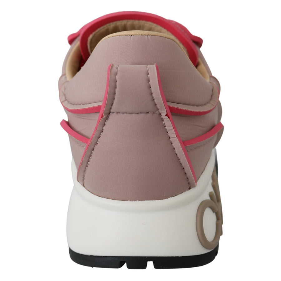 Jimmy Choo Ballet Pink Chic Padded Sneakers