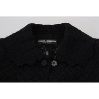 Dolce & Gabbana Classic Button Down Knitted Long Jacket